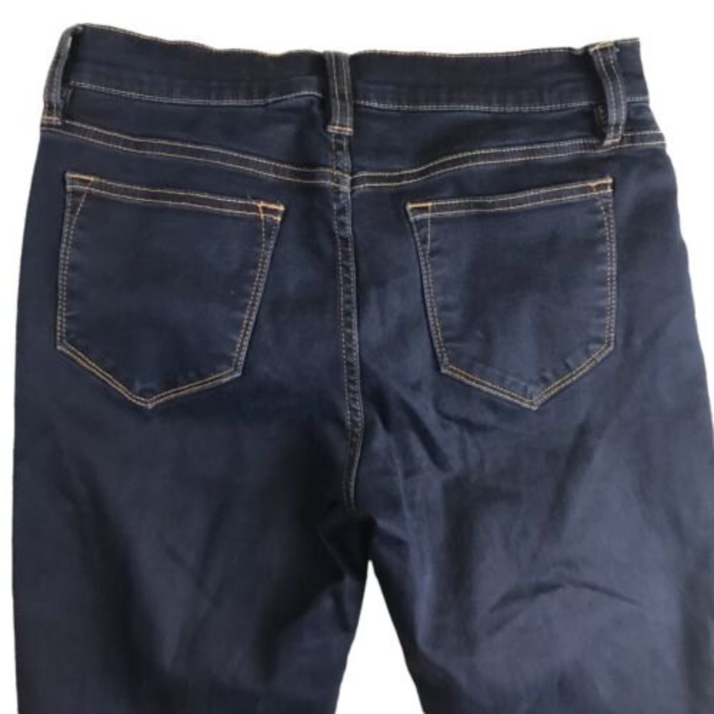 New J. Crew Womans Stretch Med Rise Skinny Jeans Sz 27 Dark 28x28 RN 77388 - Picture 10 of 12